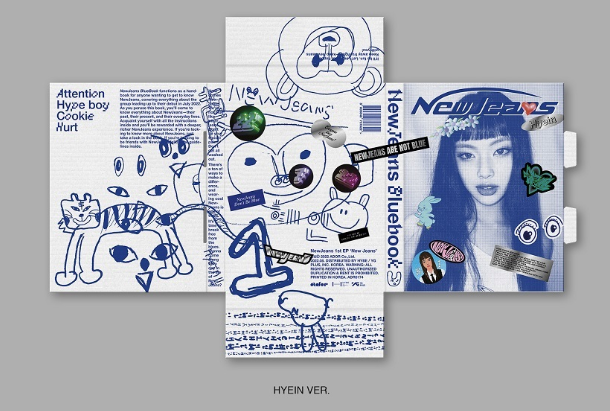 NewJeans 1st EP: New Jeans [Bluebook Ver.]