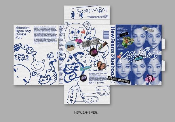 NewJeans 1st EP: New Jeans [Bluebook Ver.]