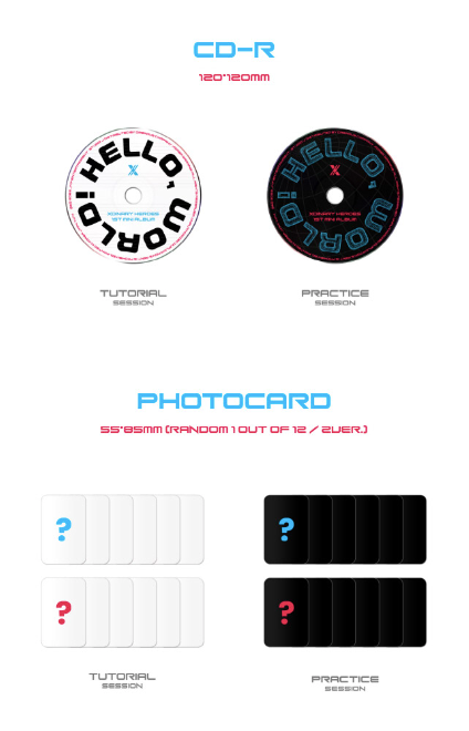 Xdinary Heros 1st Mini Album "HELLO, WORLD!"