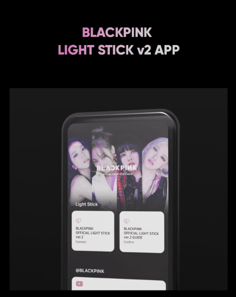 BLACKPINK Official Light Stick VER2 + Weverse POB