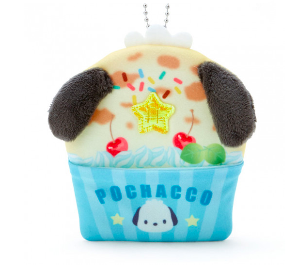 Sanrio Mini Pouch with Pocket Keychain Pochacco