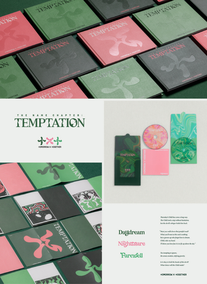 TOMORROW X TOGETHER (TXT) 5th Mini Album "The Name Chapter: Temptation"