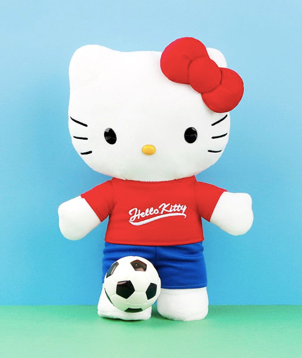Hello Kitty Plush Soccer 30cm