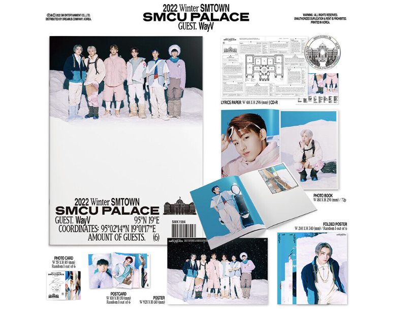 2022 WINTER SMTOWN : SMCU Palace Guest Version. WAYV