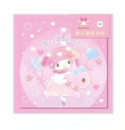 Sanrio Mini Letter Card with Envelope My Melody Rabbit