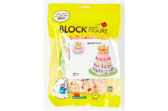 Block Figure Birthday Cake Iren