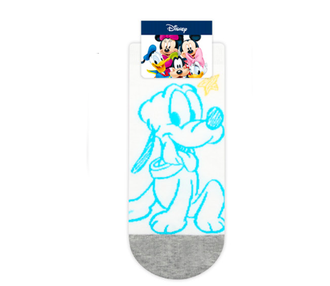 Disney Sneaker Socks Colored Pencil Pluto