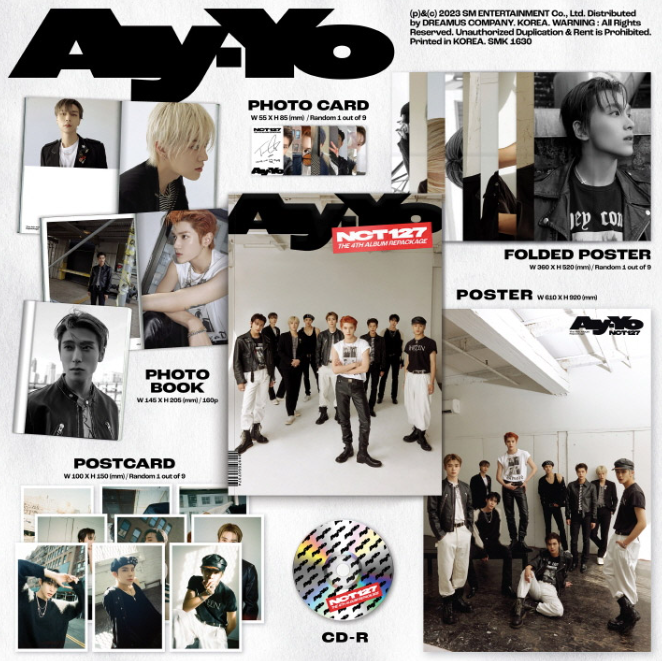 NCT 127 Vol.4 Repackage: Ay-Yo [Photo Book Ver.]