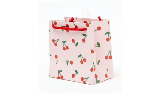 Mini Gift Bag Cherry Pink