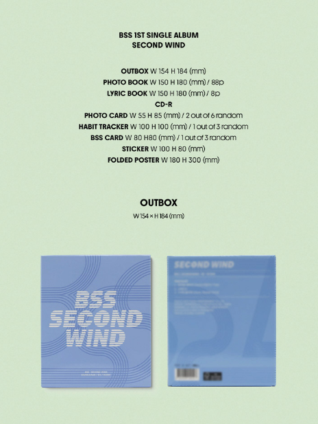Seventeen BSS 1st Single Album "SECOND WIND" (Photobook Ver.)