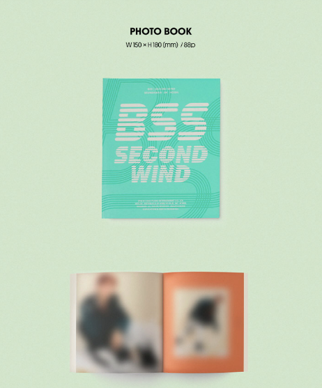 Seventeen BSS 1st Single Album "SECOND WIND" (Photobook Ver.)
