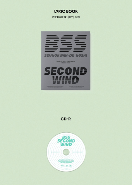 Seventeen BSS 1st Single Album "SECOND WIND" (Photobook Ver.)