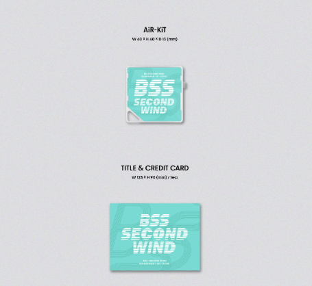 BSS (Seventeen) 1st Single Album: Second Wind [Kit Ver.]