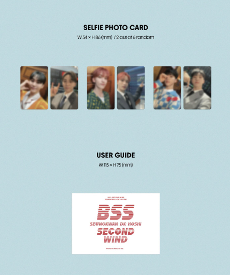 Seventeen BSS 1st Single Album "SECOND WIND" (Weverse Ver.)