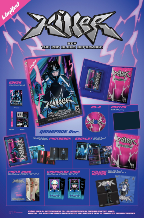 Key (SHINee) Vol.2: Killer [Gamepack Ver.] [Repackage]