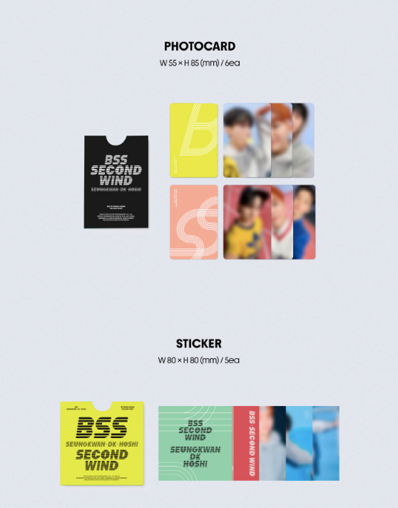 Seventeen BSS 1st Single Album "SECOND WIND" (Special Ver.)