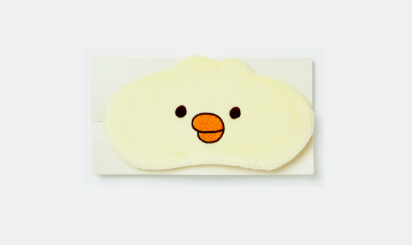 Sleep Mask Iren Face Yellow