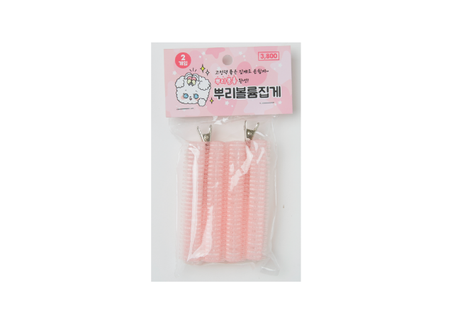 Hair Volume Pin Pink 2P