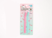 Eyebrow Razor Mint Pink 2PCS