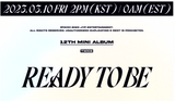 TWICE 12th Mini Album "READY TO BE" (Digipack Ver.)