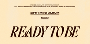 Twice 12th Mini Album: Ready to Be [Photo Book Ver.]