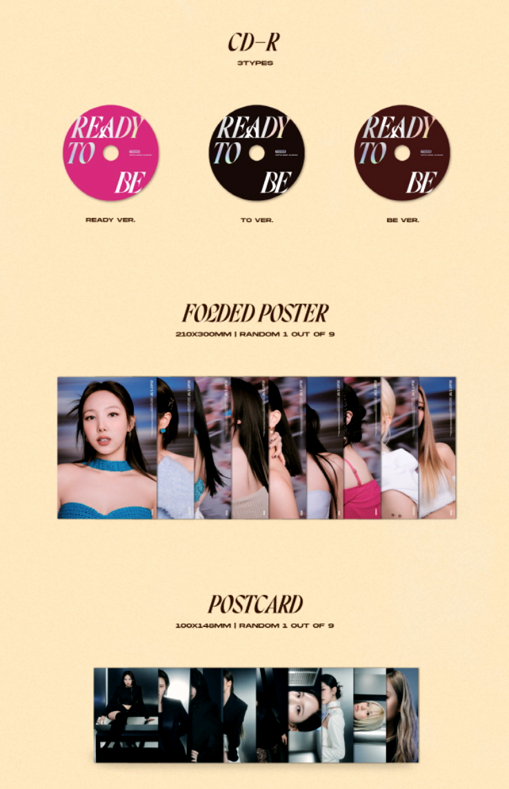 TWICE 12th Mini Album "READY TO BE" (Photobook Ver.)