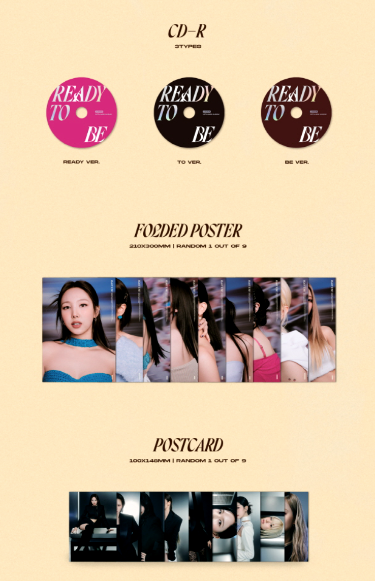 Twice 12th Mini Album: Ready to Be [Photo Book Ver.]