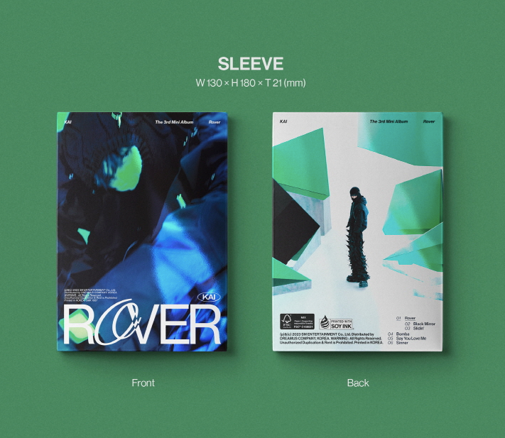 Kai 3rd Mini Album - Rover Sleeve Ver
