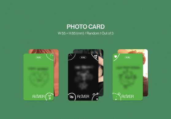 Kai 3rd Mini Album - Rover Sleeve Ver