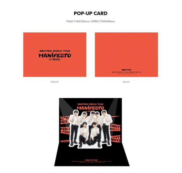 Enhypen World Tour: Manifesto in Seoul Digital Code