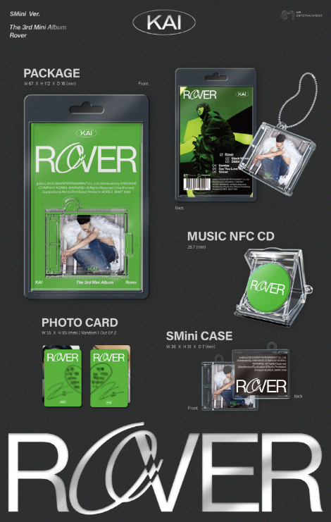 Kai 3rd Mini Album - Rover SMini Version