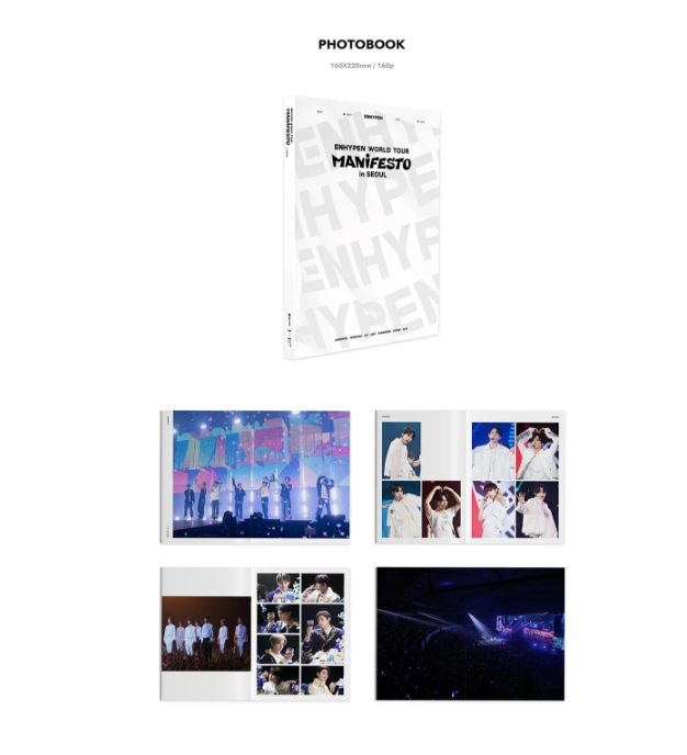 Enhypen World Tour: Manifesto in Seoul DVD + PRE-ORDER BENEFIT