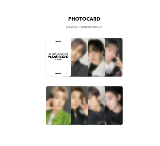 Enhypen World Tour: Manifesto in Seoul DVD + PRE-ORDER BENEFIT