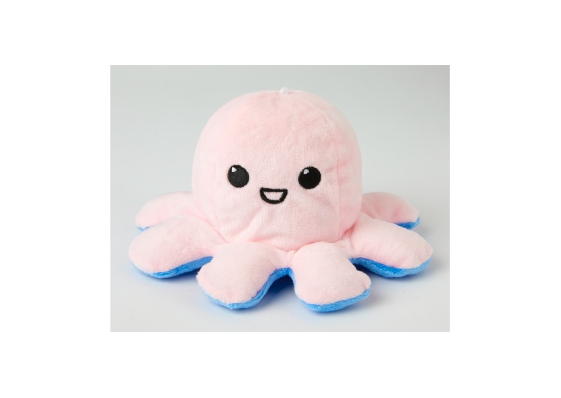 Octopus Doll 18cm Pink-Blue