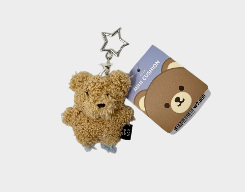 Mini Bag Charm Fur Bear