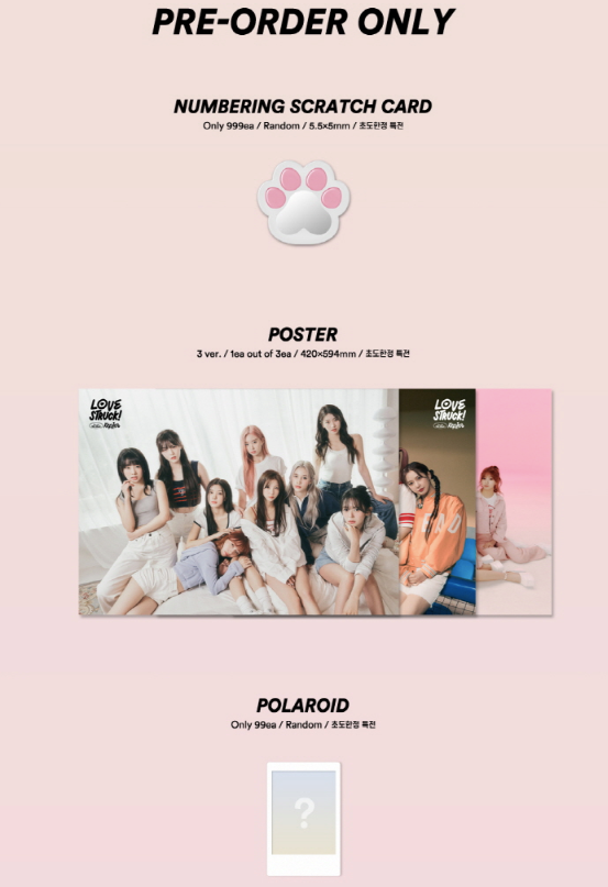 Kep1er 4th Mini Album: Love Struck [Photo Book Ver.]