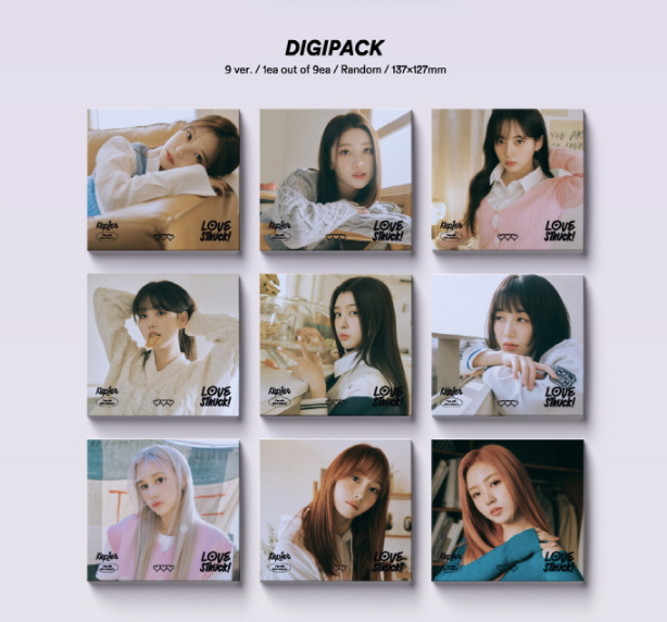 Kep1er 4th Mini Album: Love Struck [Digipack Ver.]