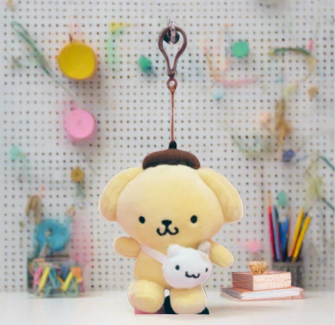 Bag Charm Sanrio Pompompurin Friends 13cm