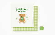 Good Luck Bear Card