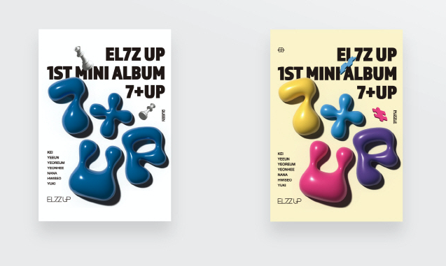 EL7Z UP 1st Mini Album 7+UP (PLVE VER)