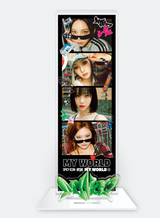 aespa Official MD "MY WORLD" 4 Cut Photo Acrylic Stand