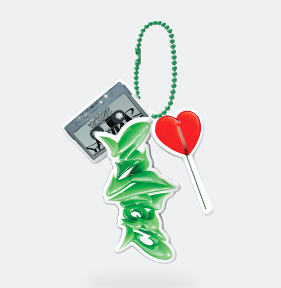 aespa Official MD "MY WORLD" Custom Soft Key Ring