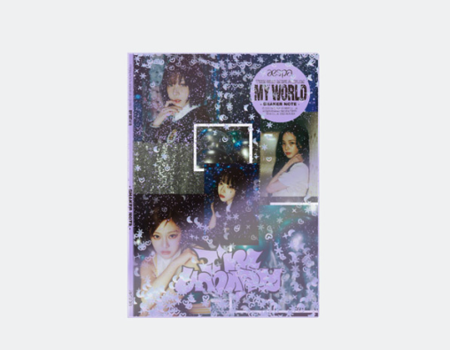 aespa Official MD "MY WORLD" Shaker Note