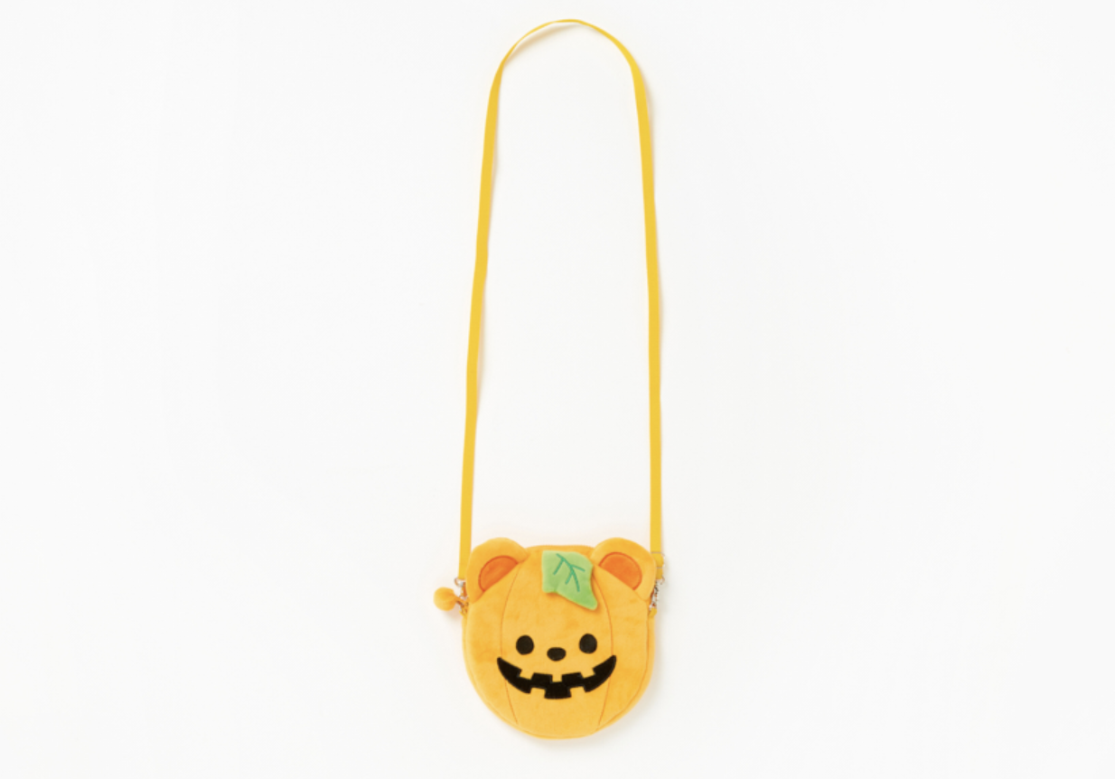 Halloween Pumpkin Bear Cross Bag