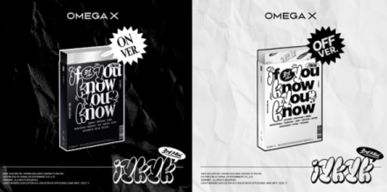 OMEGA X - 3rd Mini Album IYKYK