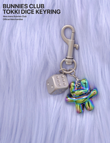 Newjeans Bunnies Club Dice Keyring