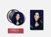 aespa "Drama" (Black) Badge Set