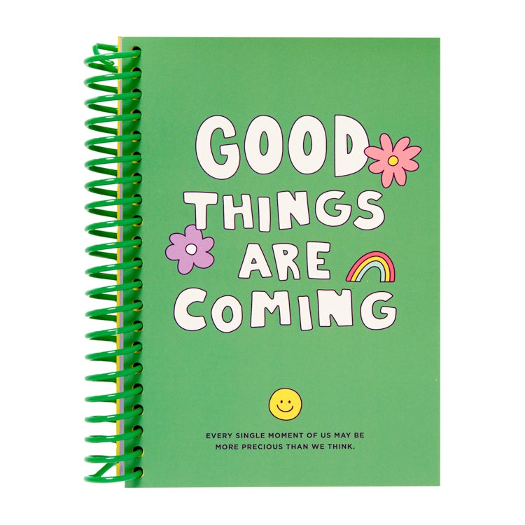 Green Colour Notebook - Spring Binding
