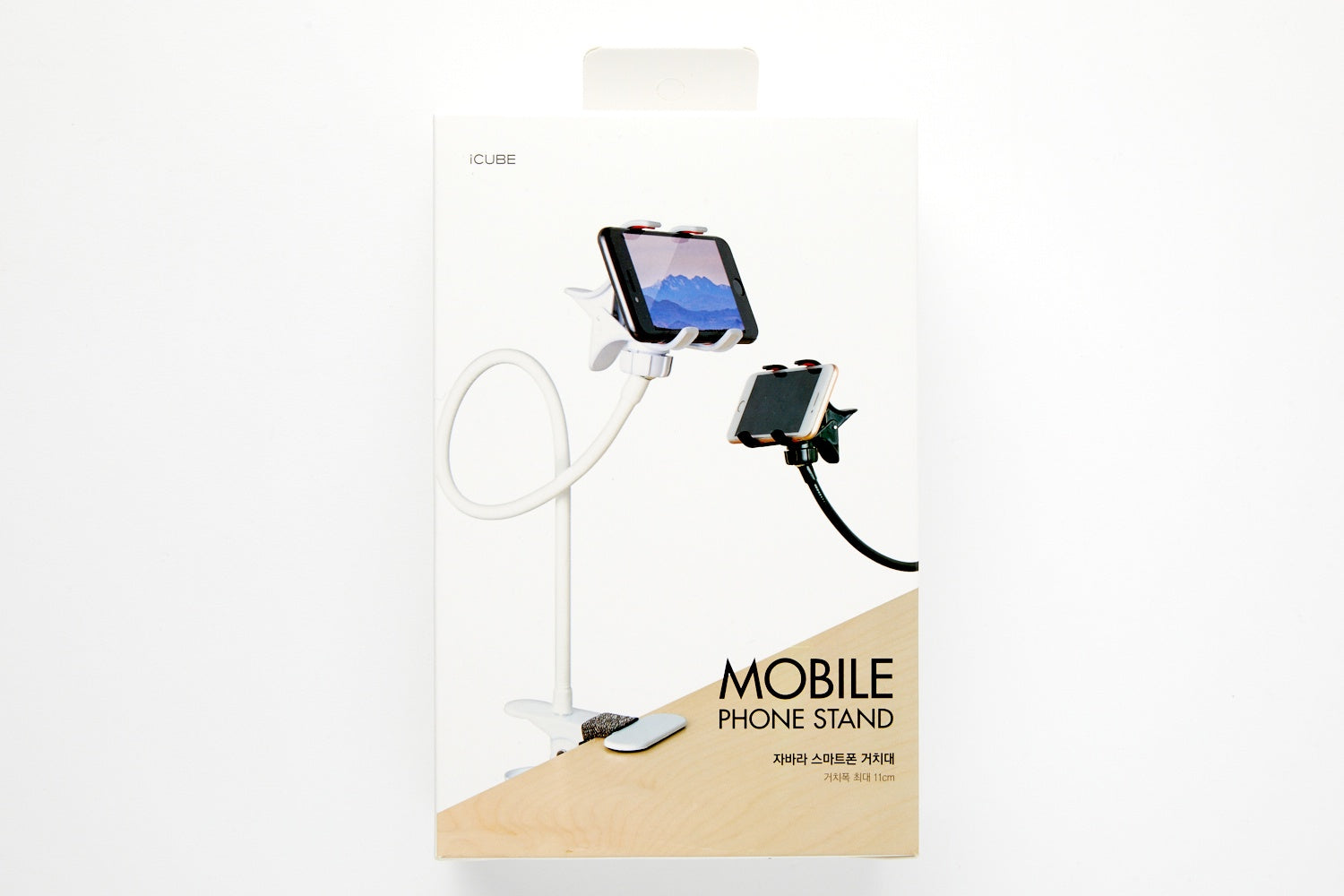 Phone Holder with Clip White L