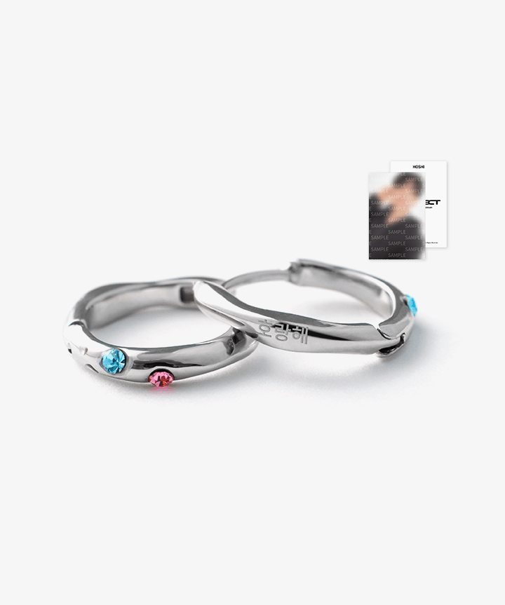 Seventeen 8th Anniversary Earrings HOSHI Amuse Ground